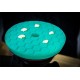 Chemical Guys BUFX113HEX5 Hex-Logic Quantum Heavy Polishing Pad Green 5.5inch