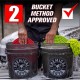 Chemical Guys ACC108 Heavy Duty Smoked Black Detailing Bucket 4.25 Gallon