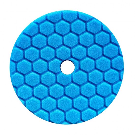 Chemical Guys BUFX115HEX5 Hex-Logic Quantum Polishing/Finishing Pad Blue 5.5inch