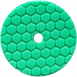 Chemical Guys BUFX113HEX5 Hex-Logic Quantum Heavy Polishing Pad Green 5.5inch