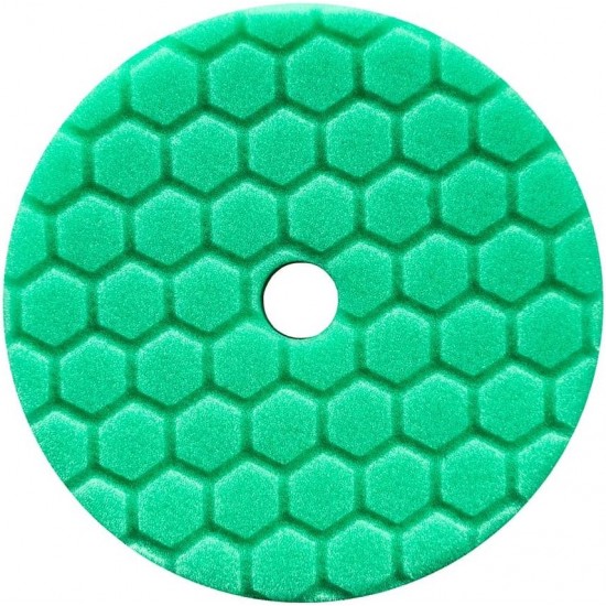 Chemical Guys BUFX113HEX5 Hex-Logic Quantum Heavy Polishing Pad Green 5.5inch