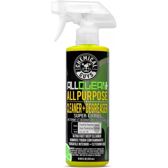 Chemical Guys CLD_101_16 All Clean+ Citrus Base All Purpose Cleaner 16oz