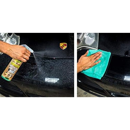 Chemical Guys MIC36403 Workhorse XL Professional Grade Microfiber Towel, 24" x 16" (3 Pack)-Green