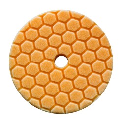 Chemical Guys BUFX112HEX5 Hex-Logic Quantum Medium-Heavy Cutting Pad Orange 5.5"
