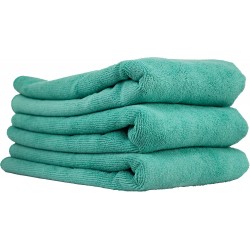 Chemical Guys MICMGREEN03 Workhorse Professional Grade Microfiber 3 packs-Green