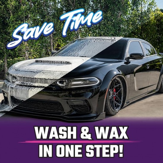 Chemical Guys CWS20716 Extreme Bodywash & Wax Foaming Car Wash Soap 16oz