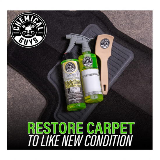 Chemical Guys Foaming CWS203 Citrus Fabric Clean Carpet And Upholstery Shampoo And Odor Eliminator (1G)