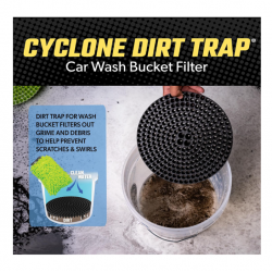 Chemical Guys DIRTTRAP01 Cyclone Dirt Trap-Black 