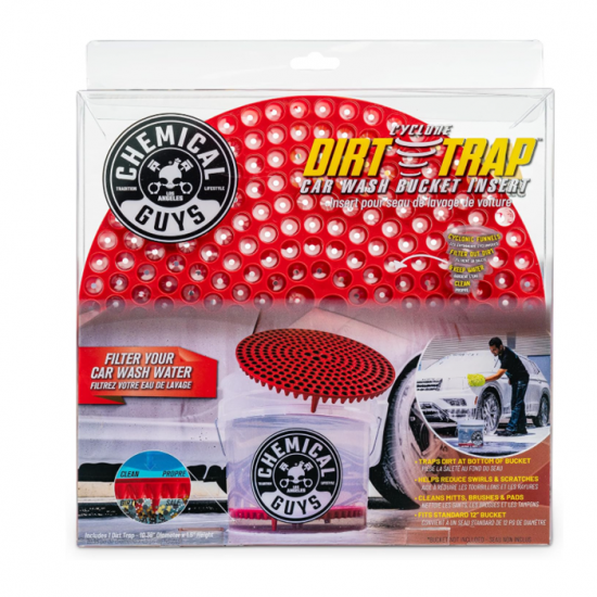 Chemical Guys DIRTTRAP02 Cyclone Dirt Trap-Red