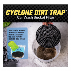 Chemical Guys DIRTTRAP02 Cyclone Dirt Trap-Red