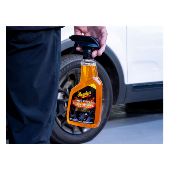 Meguiar's G230524 Hot Rims Black Wheel Cleaner, 24oz