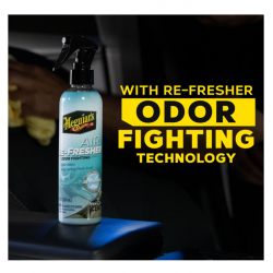 Meguiar’s G250608 Air Re-Fresher Odor Fighting Spray - New Car Scent 8oz