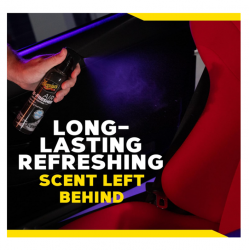 Meguiar’s G250708 Air Re-Fresher Odor Fighting Spray - Black Chrome Scent 8oz