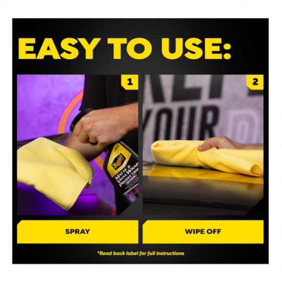 Meguiar's G260724 Matte & Vinyl Wrap Protection Detailer