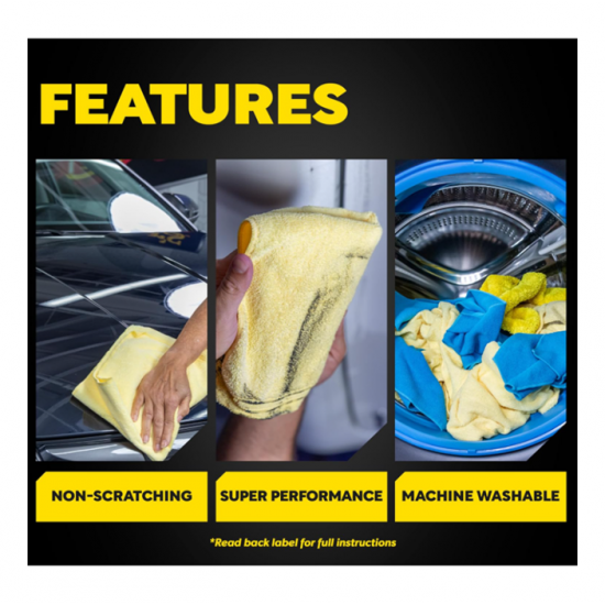 Meguiar's X2020 Supreme Shine Microfiber Towels 3 packs