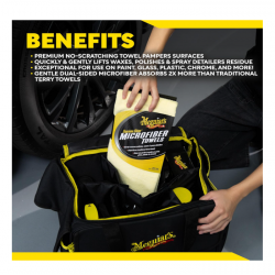 Meguiar's X2020 Supreme Shine Microfiber Towels 3 packs