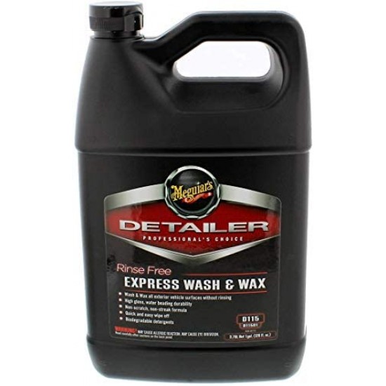 Meguiar's D11501 Rinse Free Express Wash & Wax
