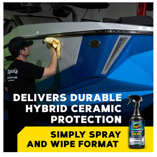 Meguiar's Marine & RV Hybrid Ceramic All Surface Sealant, M2501 - 32 oz.