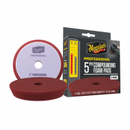 Meguiar's Professional 5" Compound Foam Pad, 2pk, 10/CV