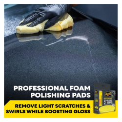 Meguiar's Professional 5" Polishing Foam Pad, 2pk, 10/CV
