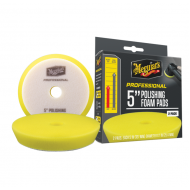Meguiar's Professional 5" Polishing Foam Pad, 2pk, 10/CV