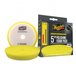 Meguiar's Professional 5" Polishing Foam Pad, 2pk, 10/CV
