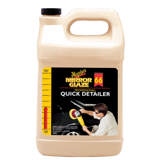 Meguiar's Mirror Glaze Quik Detailer, M6601, 1 Gallon, Liquid