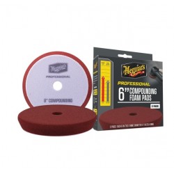 Meguiar's Professional 6" Compound Foam Pad, 2pk, 10/CV