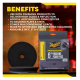 Meguiar's Professional 6" Finishing Foam Pad, 2pk, 10/CV