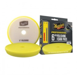 Meguiar's Professional 6" Polishing Foam Pad, 2pk, 10/CV